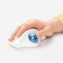 Logitech ERGO M575 - Trackball sans fil ergonomique - Bluetooth et USB - 5 boutons et molette - Contrôle au pouce - 400-2000 DPI
