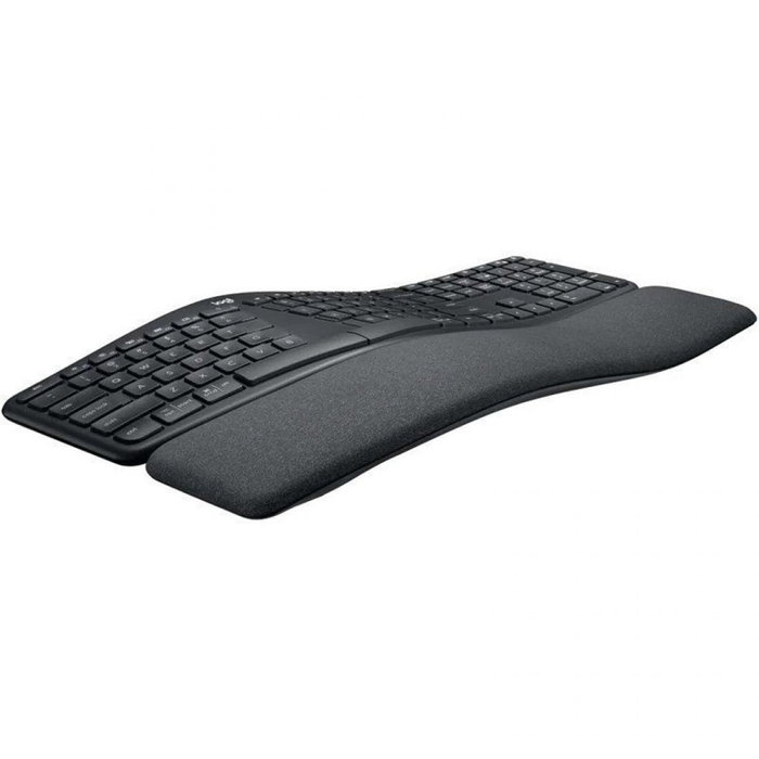 Logitech Ergo K860 Clavier Ergonomique Bluetooth et Sans Fil Graphite