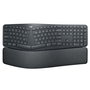 Clavier sans fil Logitech Ergo K860 Bleu Espagnol Qwerty