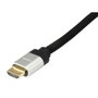 Equip Câble HDMI 8K Mâle - Mâle 5 m Référence EQ119383 Connecteurs Dorés Noir et Argent