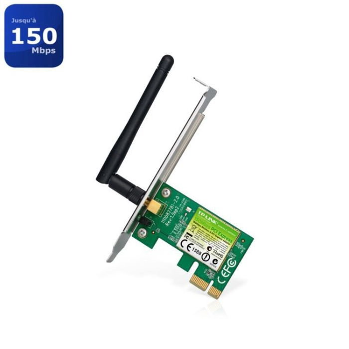 Carte Réseau TP-Link TL-WN781ND Blanc Vert 150 Mbps