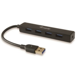 Equip Hub USB 4 ports 128953 Noir et Bleu foncé