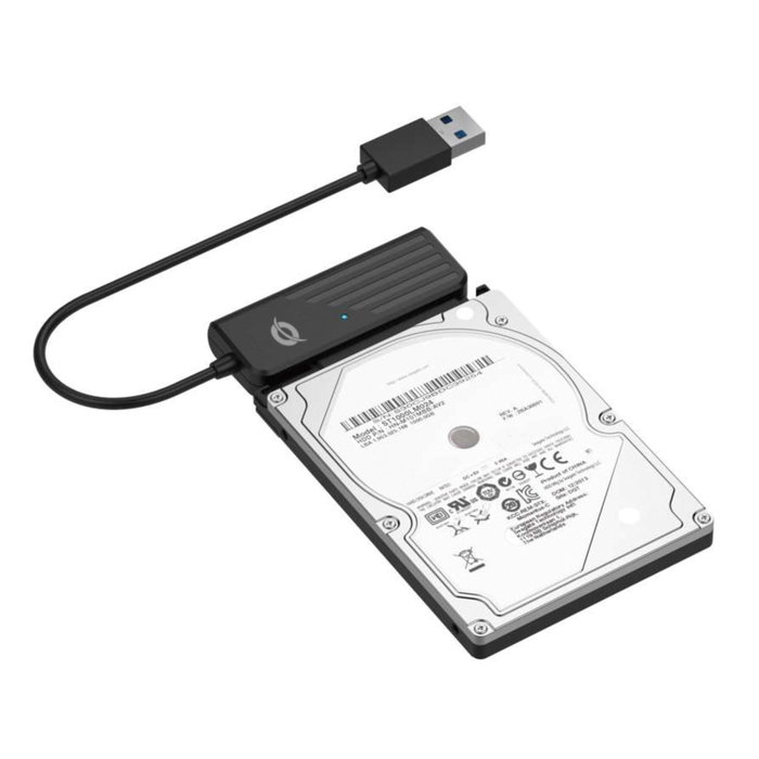 Conceptronic ABBY01B Adaptateur USB 3.0 vers SATA pour SSD/HDD 2,5 pouces Conceptronic ABBY01B Adaptateur USB 3.0 vers SATA pour SSD/HDD 2,5 pouces