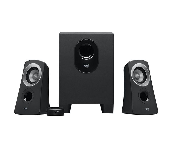 Logitech Speaker System Z313 - Enceintes 2.1 Filaire Noir