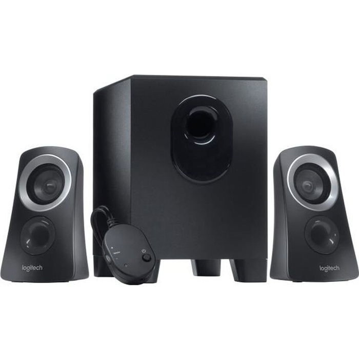 2.1 Haut-parleurs Multimédia Logitech Z313 Noir 25 W