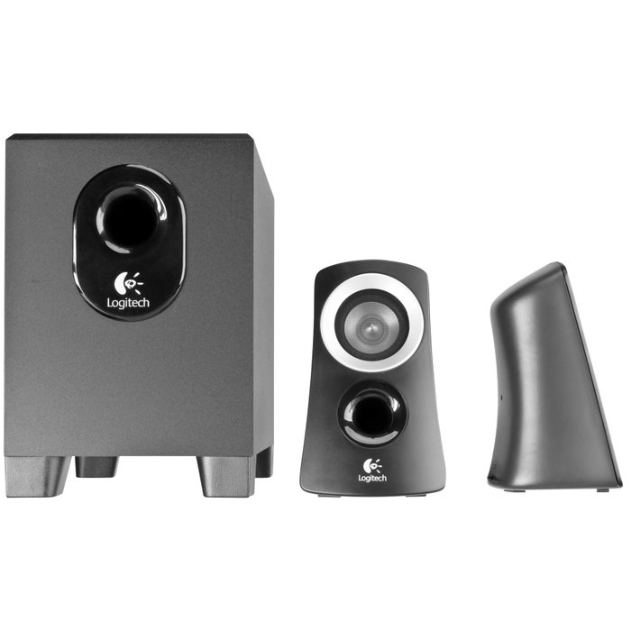 Logitech Z313 Système de haut-parleurs 2.1, 25W RMS, Noir Logitech Z313 Système de haut-parleurs 2.1, 25W RMS, Noir