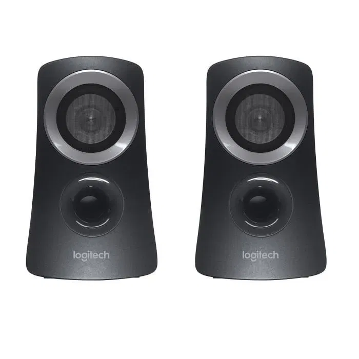 Logitech Z313 - Système de Haut-parleurs PC avec Subwoofer, Filaire, Boîtier de Commande, Noir - Pour Musique et Divertissement Logitech Z313 - Système de Haut-parleurs PC avec Subwoofer, Filaire, Boîtier de Commande, Noir - Pour Musique et Divertissement