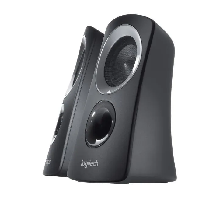 Logitech Z313 - Système de Haut-parleurs PC avec Subwoofer, Filaire, Boîtier de Commande, Noir - Pour Musique et Divertissement Logitech Z313 - Système de Haut-parleurs PC avec Subwoofer, Filaire, Boîtier de Commande, Noir - Pour Musique et Divertissement