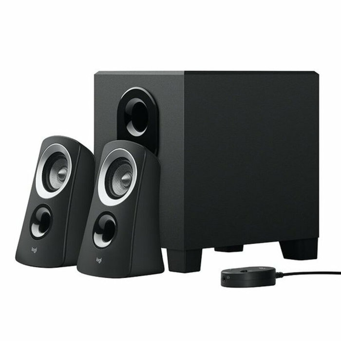 Logitech Speaker System Z313 - Enceintes 2.1 Filaire Noir