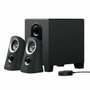 Logitech Speaker System Z313 - Enceintes 2.1 Filaire Noir