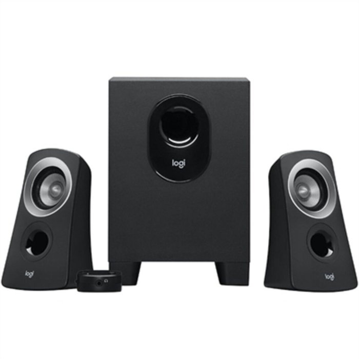 Logitech Speaker System Z313 - Enceintes 2.1 Filaire Noir