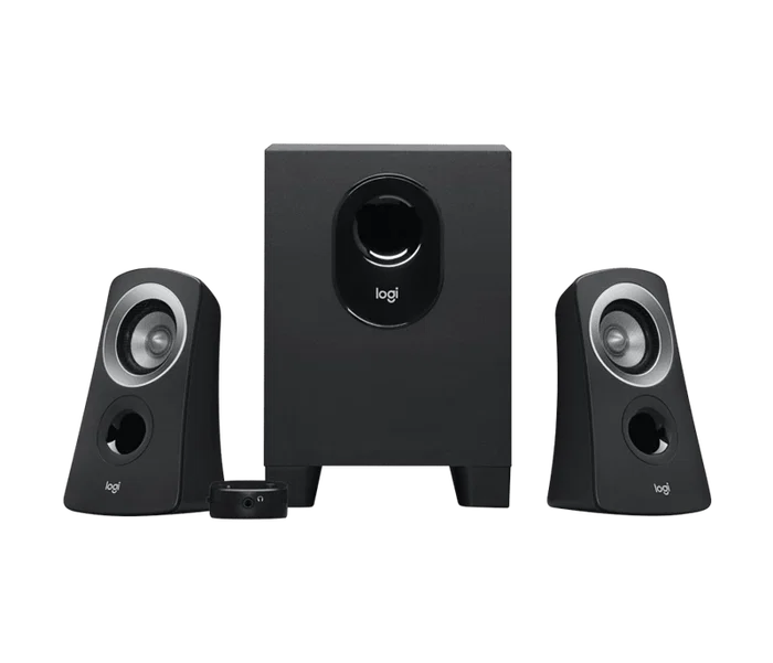 Logitech Speaker System Z313 - Enceintes 2.1 Filaire Noir