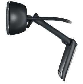 Logitech - Caméra web HD 720p, 3 MP, avec microphone intégré à réduction de bruit et connexion USB 2.0, pour appels vidéo Skype, Hangouts