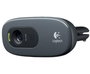 Logitech - Caméra web HD 720p, 3 MP, avec microphone intégré à réduction de bruit et connexion USB 2.0, pour appels vidéo Skype, Hangouts