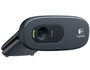 Logitech - Caméra web HD 720p, 3 MP, avec microphone intégré à réduction de bruit et connexion USB 2.0, pour appels vidéo Skype, Hangouts