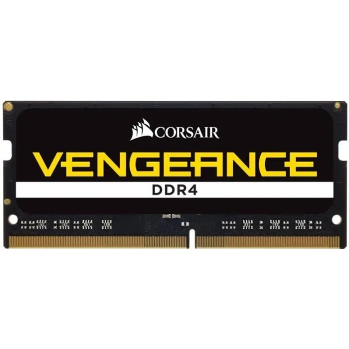 Corsair Vengeance DDR4 8GB 1x8GB SODIMM 2400 MHz Noir CMSX8GX4M1A2400C Corsair Vengeance DDR4 8GB 1x8GB SODIMM 2400 MHz Noir CMSX8GX4M1A2400C