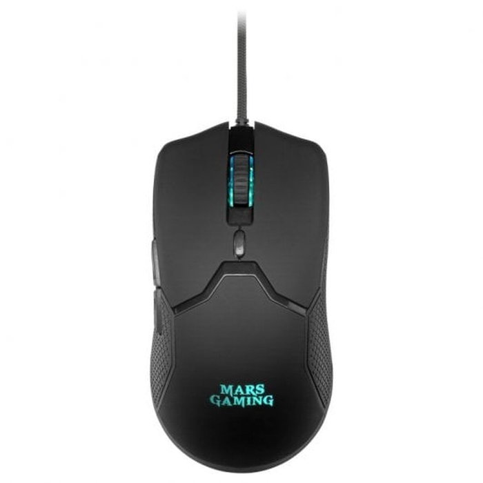 Clavier et Souris Gaming Mars Gaming MCPXBES Noir Espagnol Qwerty