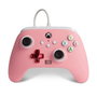 PowerA Mando Con Cable Amélioré pour Xbox Series X/S - Manette Filaire Rose (1518815-02) - Licence Officielle, Boutons Assignables, Double Vibration