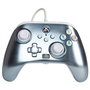 PowerA Manette avec câble améliorée pour Xbox Series X/S - Xbox One - Windows 10/11 - Métallique Ice - Réf. 1516986-02