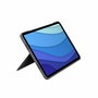 Housse pour iPad + Clavier Logitech 920-010145 Gris Espagnol Qwerty QWERTY