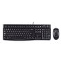 clavier et souris Logitech 920-002543 Noir Italien QWERTY