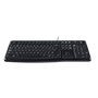 clavier et souris Logitech 920-002543 Noir Italien QWERTY
