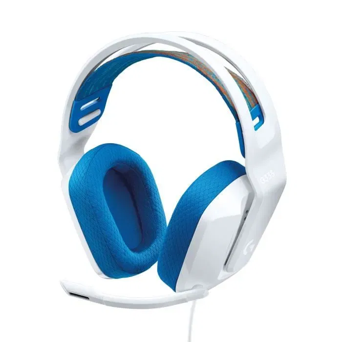 Logitech G G335 Casque Gamer Filaire Blanc - Compatible PS5, PS4, Xbox, Switch et PC Logitech G G335 Casque Gamer Filaire Blanc - Compatible PS5, PS4, Xbox, Switch et PC
