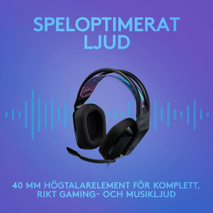 Casques avec Microphone Logitech 981-000978 Noir