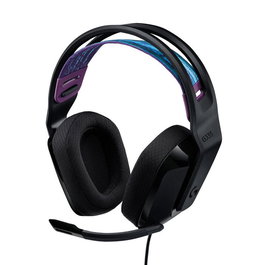 Logitech G335 Casque Gaming Filaire avec Micro - Noir - Multiplateforme (PC, PS, Xbox, Switch) - Prise Jack 3.5 mm - Certifié Discord - 240g