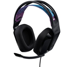 Logitech G335 Casque Gaming avec Microphone Filaire Léger 240g 40mm Son Stéréo Compatible PC PS Xbox Nintendo Switch - Blanc