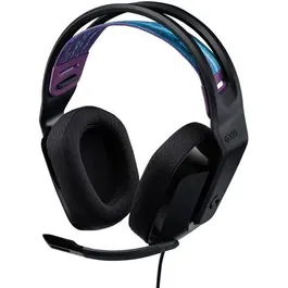 Logitech G Casque Gamer Filaire G335, Noir - Compatible PC, PS5, PS4, Xbox, Switch - Léger 240g, Design à Suspension Confortable