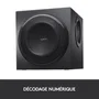 Logitech Z906 (980-000468) Système de haut-parleurs 5.1 surround, 500 watts RMS, connectivité Dolby Digital et DTS, Noir
