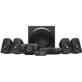 Logitech Z906 (980-000468) Système de haut-parleurs 5.1 surround, 500 watts RMS, connectivité Dolby Digital et DTS, Noir