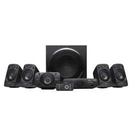 Logitech Z906 (980-000468) Système de haut-parleurs 5.1 surround, 500 watts RMS, connectivité Dolby Digital et DTS, Noir