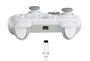 PowerA Mando con cable 1517033-01 pour Nintendo Switch - Manette filaire officielle blanche mate avec cable USB amovible (non compatible Switch Lite)