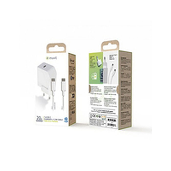 Chargeur mural Muvit MCPAK0044 Blanc Noir 20 W