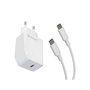 Chargeur mural Muvit MCPAK0044 Blanc Noir 20 W