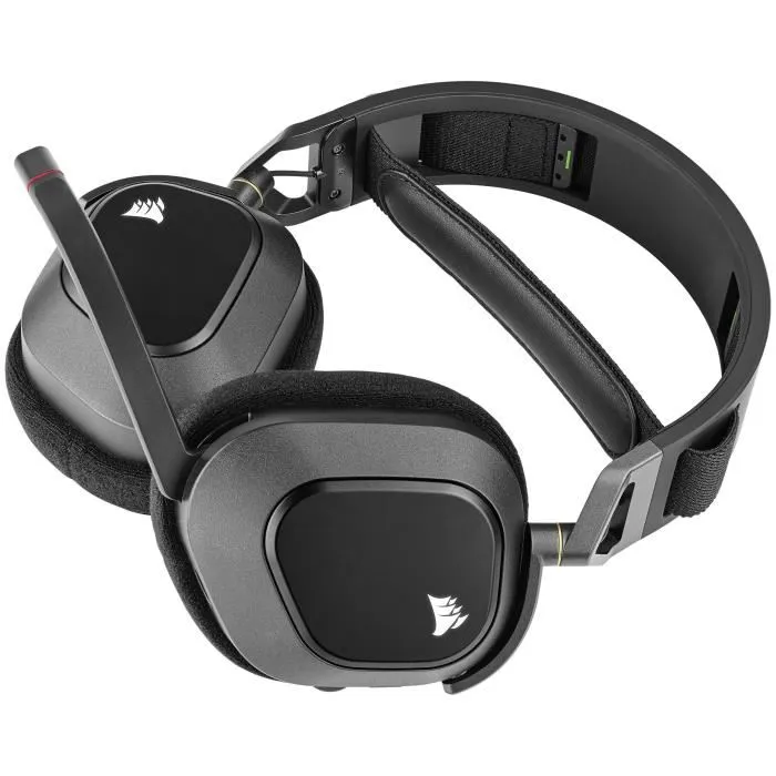 Corsair HS80 - Casque audio Gaming Sans fil (CA-9011235-EU) - Noir