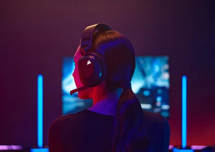 Corsair HS80 RGB Casque Gaming Sans Fil Carbone