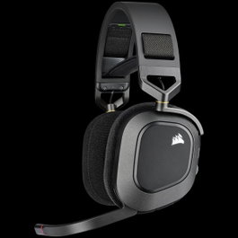 Corsair HS80 RGB Casque Gaming Sans Fil Carbone