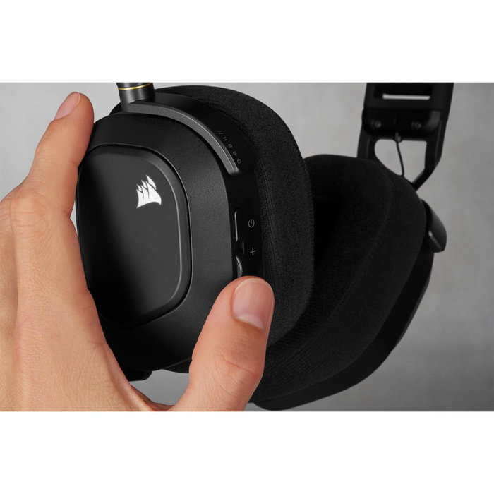 Corsair HS80 RGB Casque Gaming Sans Fil Carbone
