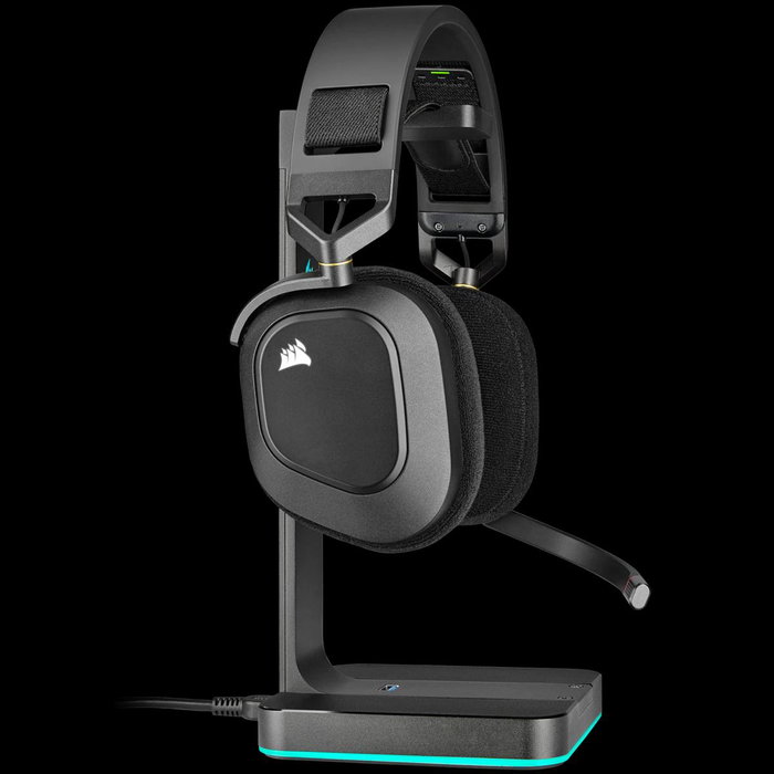 Corsair HS80 RGB Casque Gaming Sans Fil Carbone