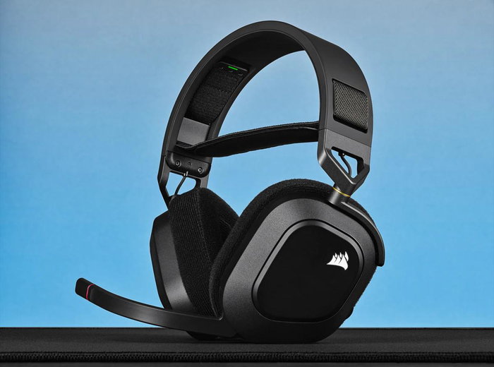 Corsair HS80 RGB Casque Gaming Sans Fil Carbone