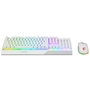 clavier et souris MSI Vigor GK30 Espagnol Qwerty Blanc