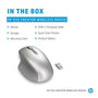 HP Souris sans fil Creator 930 Silver - Ergonomique pour la création, avec boutons personnalisables, molette, silencieuse, USB-C rechargeable, capteur Track-on-glass