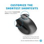 HP Souris sans fil Creator 930 Silver - Ergonomique pour la création, avec boutons personnalisables, molette, silencieuse, USB-C rechargeable, capteur Track-on-glass