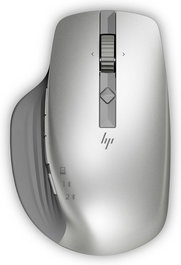 HP Souris sans fil Creator 930 Silver - Ergonomique pour la création, avec boutons personnalisables, molette, silencieuse, USB-C rechargeable, capteur Track-on-glass