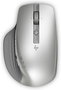 HP Souris sans fil Creator 930 Silver - Ergonomique pour la création, avec boutons personnalisables, molette, silencieuse, USB-C rechargeable, capteur Track-on-glass