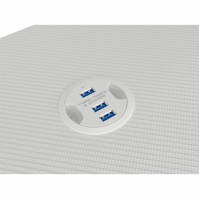 Bureau Gaming Gaming Genesis NDS-1802 Blanc