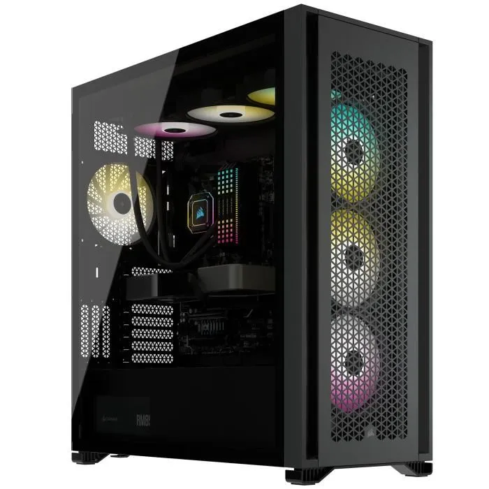 Corsair CC-9011218-WW Boîtier PC 7000D AIRFLOW avec Panneau Latéral en Verre Trempé - Noir Corsair CC-9011218-WW Boîtier PC 7000D AIRFLOW avec Panneau Latéral en Verre Trempé - Noir
